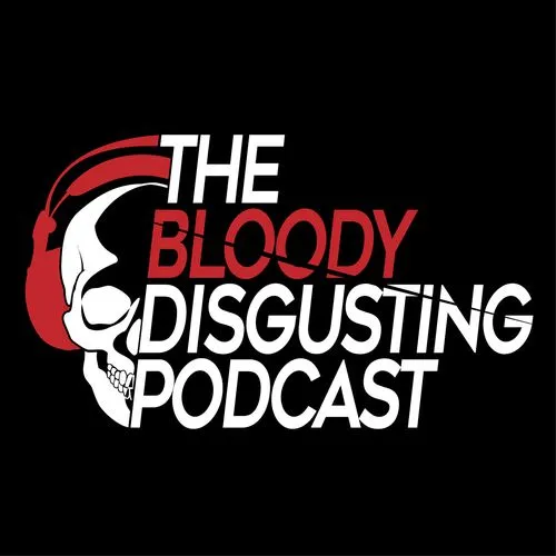 spotify horror podcast cover for the bloody disgusting network