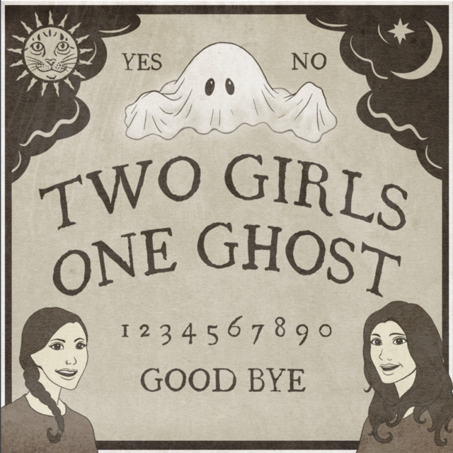 spotify horror podcast cover for two girls one ghost
