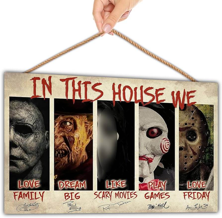 scary movie home decor