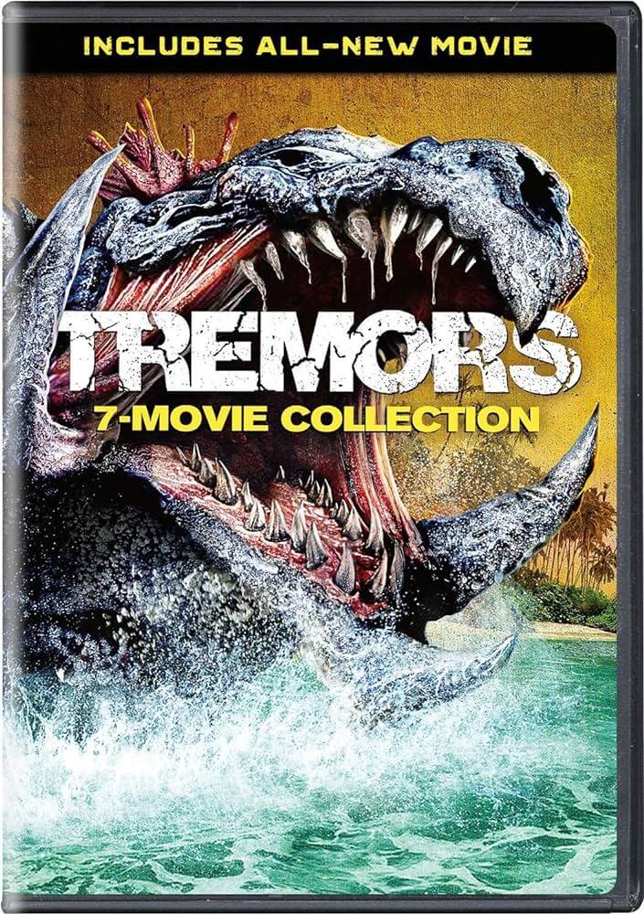 bluray cover for tremors movies
