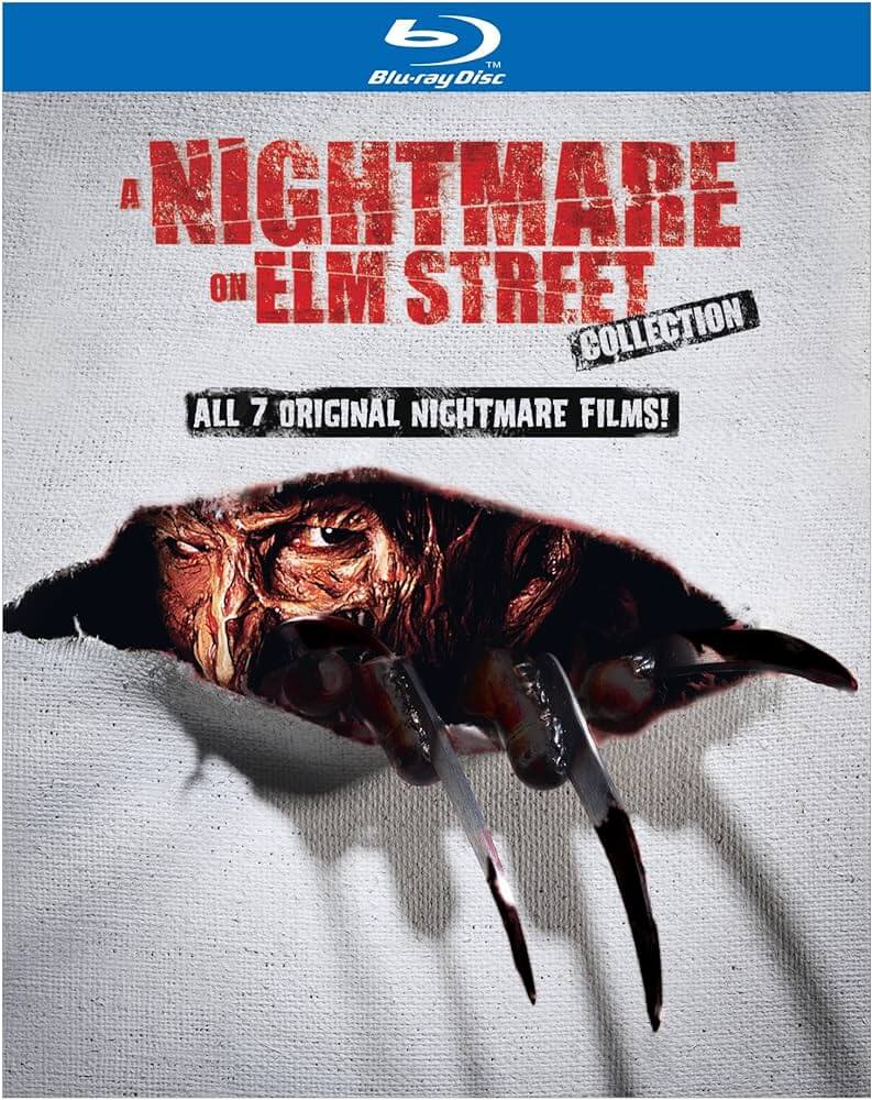 blu ray cover for nightmare on elm street movie collection