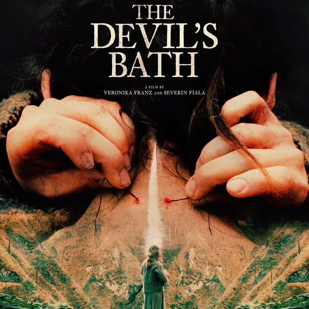 movie poster for 2024 horror movie the devil's bath